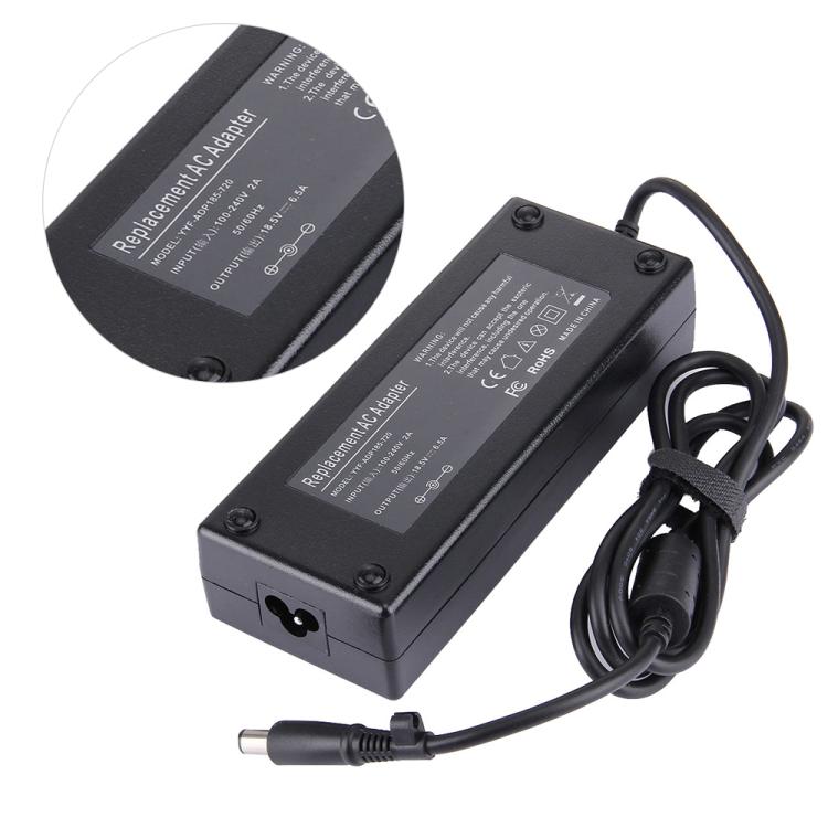 120W 18.5V 6.5A AC Adapter Power Supply for HP Compaq 6910p / 6510p / NC4200 / NC4400 / NC6400 & EliteBook 6930p / 8440p, Port: 7.4x5.0mm, EU Plug