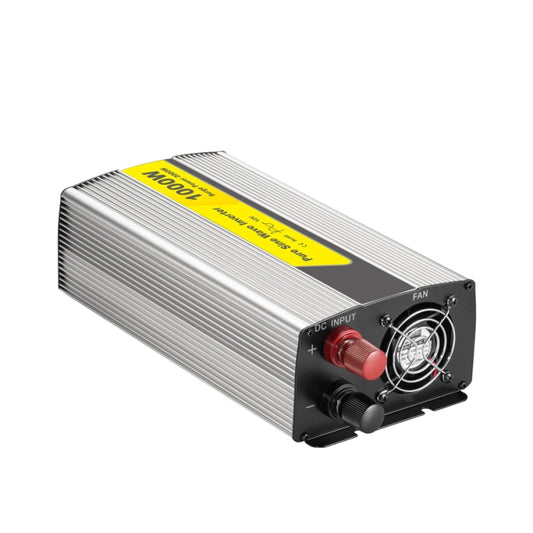 Inversor de corriente SUVPR DY-LG1000S de onda sinusoidal pura para coche, 1000 W, 24 V CC a 220 V CA, 50 Hz, con toma de corriente universal, 1000 W, 12 V CC y 24 V CC.
