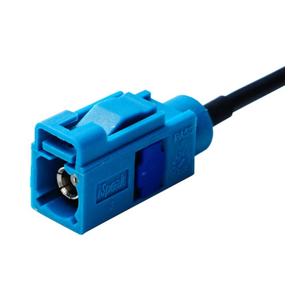 20cm SMA Male Elbow to Fakra Z Female Connector Adapter RG174 Cable, SMA Male Elbow to Fakra Z Female
