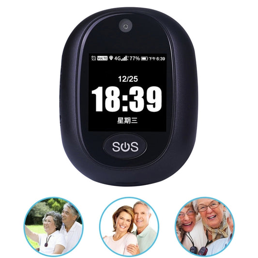 REACHFAR RF-V45-A Pendentif traqueur GPS intelligent mini écran tactile, support SOS / appareil photo / gestion de la santé / 4G LTE, pour l'Asie/l'Europe/l'Afrique, écran tactile RF-V45-A
