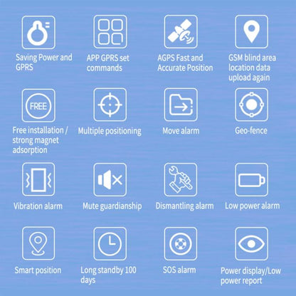 TK202A 4G Car Truck Vehicle Tracking GSM GPRS GPS Tracker Support AGPS, Battery Capacity: 6500mAh, 4G 6500mAh