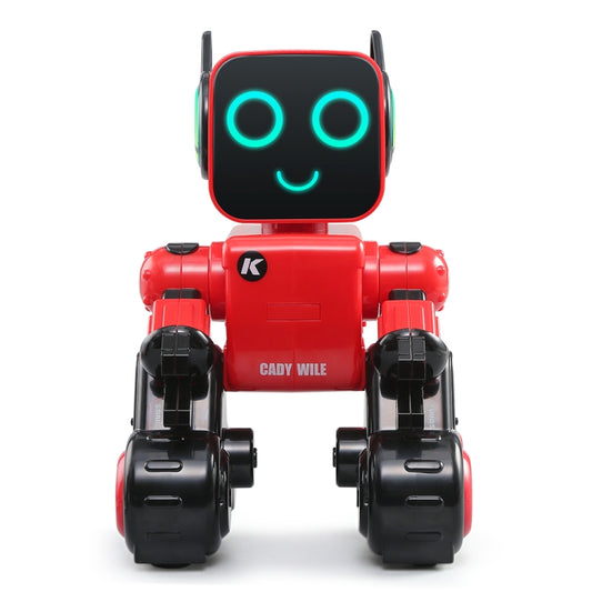 JJR/C R4 Cady Wile Robot-conseiller intelligent télécommandé 2.4 GHz avec lumière LED colorée, portée de la télécommande&nbsp;: 15&nbsp;m, à partir de 8&nbsp;ans, R4