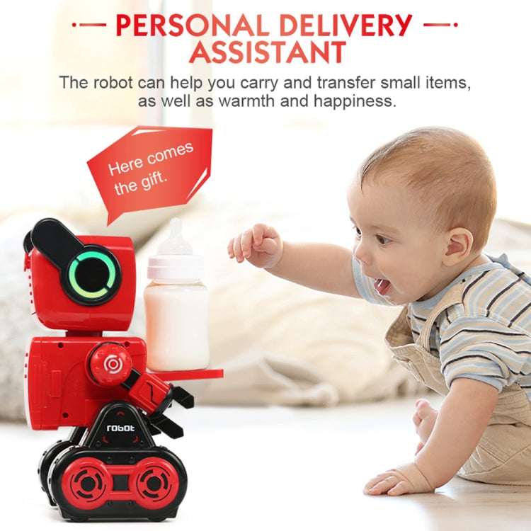 JJR/C R4 Cady Wile Robot de Gestion d'Argent Robo-Advisor Intelligent 2,4 GHz avec Télécommande et Lumière LED Colorée, Distance de Contrôle à Distance : 15m, Âge : 8 Ans et Plus, R4