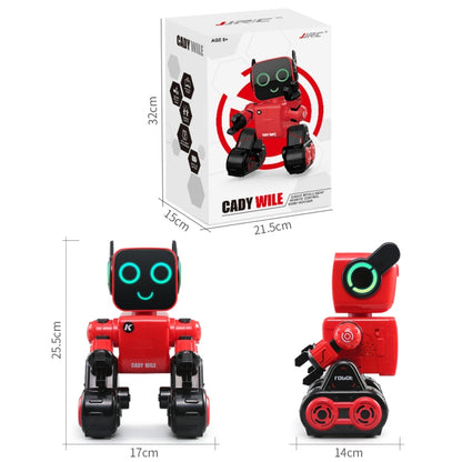 JJR/C R4 Cady Wile Robot de Gestion d'Argent Robo-Advisor Intelligent 2,4 GHz avec Télécommande et Lumière LED Colorée, Distance de Contrôle à Distance : 15m, Âge : 8 Ans et Plus, R4