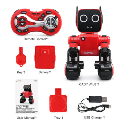 JJR/C R4 Cady Wile Robot de Gestion d'Argent Robo-Advisor Intelligent 2,4 GHz avec Télécommande et Lumière LED Colorée, Distance de Contrôle à Distance : 15m, Âge : 8 Ans et Plus, R4