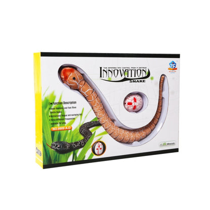 Tricky Funny Toy Infrared Remote Control Scary Creepy Snake, Size: 38*3.5cm, Snake (Black), Snake (Orange), Snake (Green), Snake (White)