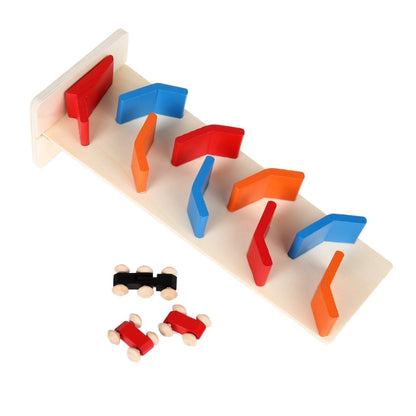 Jouets éducatifs en bois Poulie à rail, Poulie à rail