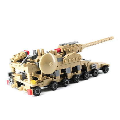 KAZI Super Tanks Blocs de construction 16 en 1 Briques Modèle Brinquedos Jouets, Âge recommandé : 6 ans et plus, 84031