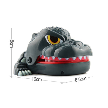 Jouets compliqués fantaisie en forme de dinosaure de dessin animé qui mordent la main, dinosaure