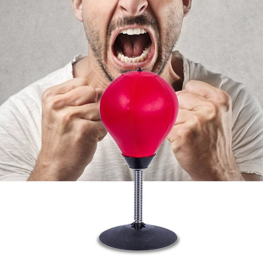 Mini punching ball de bureau anti-stress et ballon de boxe fitness vertical HW-1102 avec ventouse