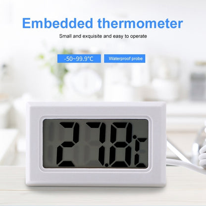Mini LCD Indoor Digital Thermometer (Celsius Display), (Celsius Display) (Black), (Celsius Display) (White)