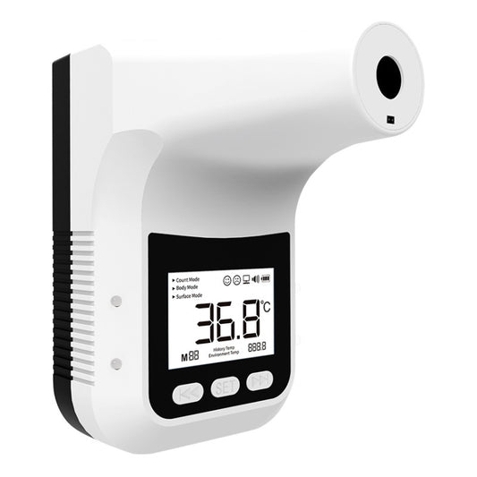 K3 Pro Handsfree Non-contact Forehead Body Light-sensitive Distance Sensor Infrared Thermometer, 2.8 inch LCD Display Screen, K3 Pro