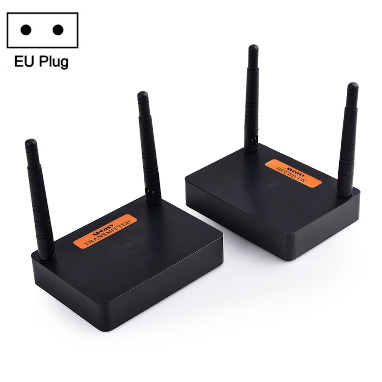 Measy FHD676 Full HD 1080P 3D 5-5.8GHz Wireless HDMI Transmitter (Transmitter + Receiver) Transmission Distance: 200m, Specifications:EU Plug, FHD676 (UK Plug), FHD676 (US Plug), FHD676 (AU Plug), FHD676 (EU Plug)