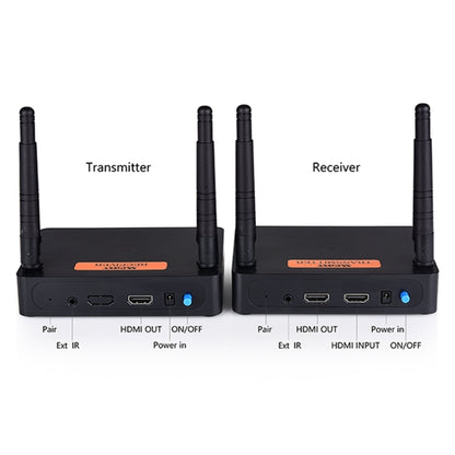Measy FHD676 Full HD 1080P 3D 5-5.8GHz Wireless HDMI Transmitter (Transmitter + Receiver) Transmission Distance: 200m, Specifications:EU Plug, FHD676 (UK Plug), FHD676 (US Plug), FHD676 (AU Plug), FHD676 (EU Plug)
