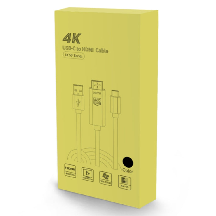UC505 USB-C / Type-C 4K 30Hz HDTV Cable, UC505