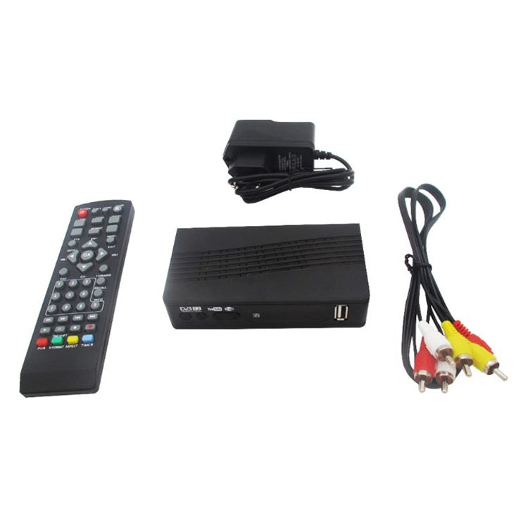 T15-T2 1080P Full HD DVB-TC/C Receiver Set-Top Box, EU Plug