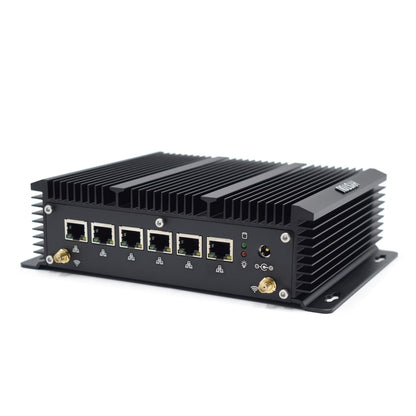 HYSTOU P09-6L Windows / Linux System Mini PC, Intel Celeron 3865U 2 Core 2 Threads up to 1.80GHz, Support mSATA, 4GB RAM DDR3 + 128GB SSD