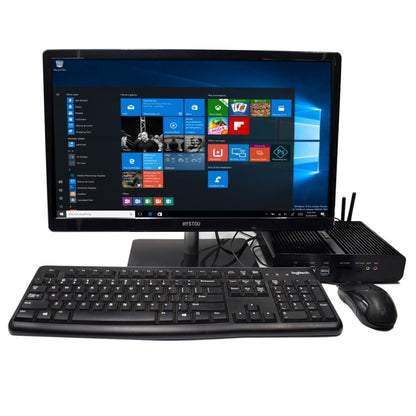 HYSTOU P05B-I7-5500U-2C Fanless Mini PC Intel Core i7 5500u Processor Quad Core up to 2.4GHz, RAM: 8G, ROM: 256G, Support Win 7 / 8 / 10 / Linux