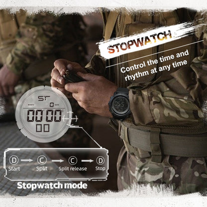 Montre numérique connectée TANK North Edge pour homme, mode, militaire, armée, sport de plein air, étanche, course à pied, natation, TANK North Edge