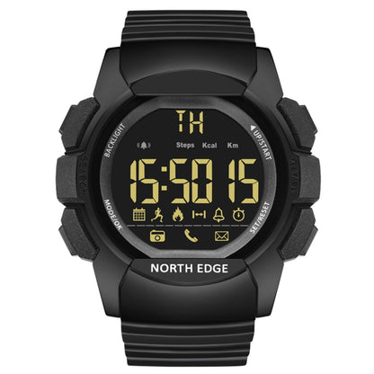 Montre Intelligente Multifonctionnelle Bluetooth NORTH EDGE AK avec Rétroéclairage LED, Support Rappel d'Appel Entrant, Chronomètre Intelligent, Rappel d'Information, AK