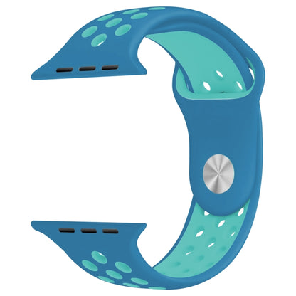 For Apple Watch Series 10 42mm / 9&8&7 41mm / SE 3&SE 2&6&SE&5&4 40mm / 3&2&1 38mm Fashionable Classical Silicone Sport Watch Band(Grey White), WA1230A, WA1230B, WA1230BG, WA1230BH, WA1230BL, WA1230BM, WA1230BR, WA1230BY, WA1230C, WA1230D, WA1230DW����...