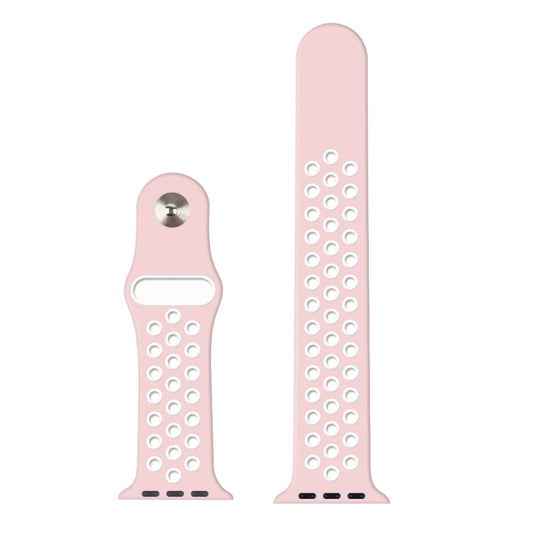 For Apple Watch Series 10 42mm / 9&8&7 41mm / SE 3&SE 2&6&SE&5&4 40mm / 3&2&1 38mm Fashionable Classical Silicone Sport Watch Band(Grey White), WA1230A, WA1230B, WA1230BG, WA1230BH, WA1230BL, WA1230BM, WA1230BR, WA1230BY, WA1230C, WA1230D, WA1230DW    ...