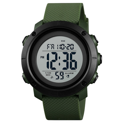SKMEI 1426 Multifunctional Outdoor Fashion Noctilucent Waterproof White Machine Rubber Ring Digital Watch, White Machine Rubber Ring, 1426 White Machine Rubber Ring
