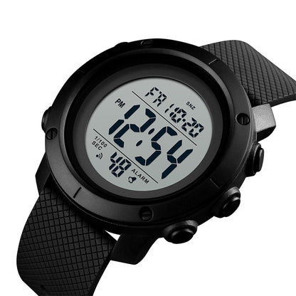 SKMEI 1426 Multifunctional Outdoor Fashion Noctilucent Waterproof White Machine Rubber Ring Digital Watch, White Machine Rubber Ring, 1426 White Machine Rubber Ring