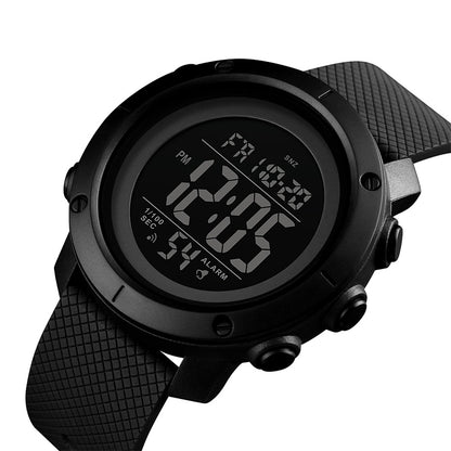 SKMEI 1426 Multifunctional Outdoor Fashion Noctilucent Waterproof Black Machine Rubber Ring Digital Watch, Black Machine Rubber Ring, 1426 Black Machine Rubber Ring