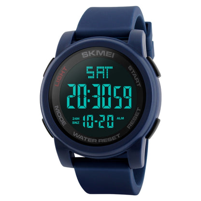 SKMEI 1257 Men Fashionable Outdoor 50m Waterproof Digital Watch Sports Wrist Watch