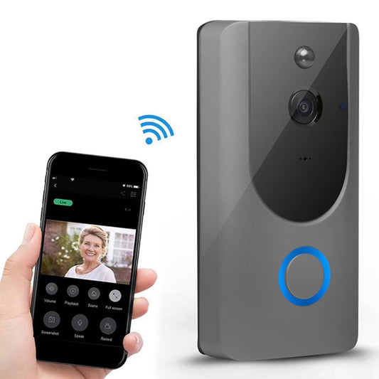 Sonnette vidéo intelligente WIFI 720P M2, prise en charge de la surveillance à distance par téléphone portable et de la vision nocturne