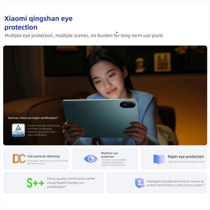 REDMI Pad 2 11 inch, 6GB+256GB, HyperOS 2, MediaTek G100-Ultra Octa Core CPU, 6GB+128GB