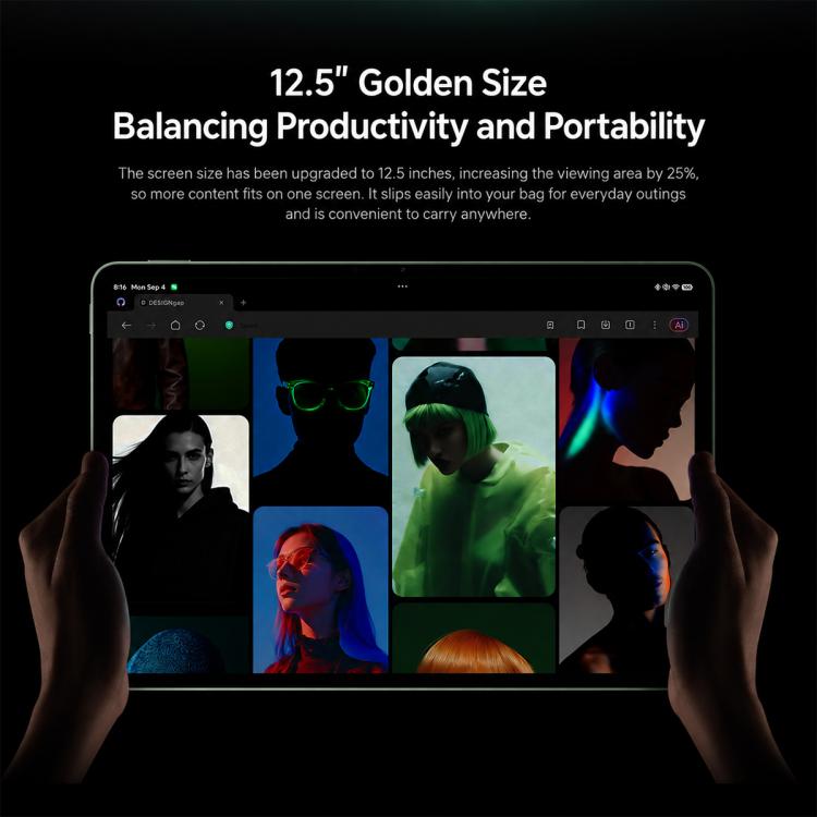 Xiaomi Pad 9 Pro 12.5 inch Soft Light Screen, 12GB+256GB, HyperOS 4.0 Qualcomm Snapdragon 8 Gen5 Octa Core, 12GB+256GB Soft Light