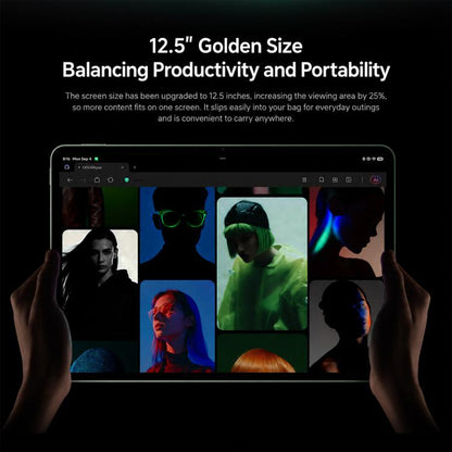 Xiaomi Pad 9 Pro 12.5 inch Soft Light Screen, 12GB+256GB, HyperOS 4.0 Qualcomm Snapdragon 8 Gen5 Octa Core, 12GB+256GB Soft Light