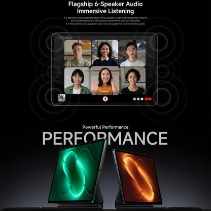 Xiaomi Pad 9 Pro 12.5 inch Soft Light Screen, 12GB+256GB, HyperOS 4.0 Qualcomm Snapdragon 8 Gen5 Octa Core, 12GB+256GB Soft Light