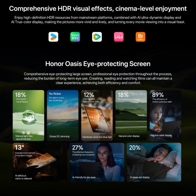 Honor MagicPad3 Pro 13.3 inch WiFi Tablet PC, 12GB+512GB MagicOS 10.0 Qualcomm Snapdragon 8 Lite Gen5 Octa Core, 12GB+512GB