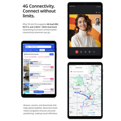 ALLDOCUBE iPlay 70 Mini Pro Tablet PC, 8GB+256GB, 8.4 inch Android 15 MTK MT8791 Octa Core Support Dual SIM 4G LTE