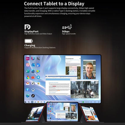 Teclast T60AI WiFi Tablet PC, 6GB+128GB, 12 inch Android 15 Allwinner A733 Octa Core with NPU, T60AI