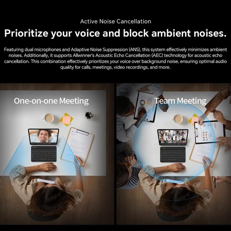 Teclast T60AI WiFi Tablet PC, 6GB+128GB, 12 inch Android 15 Allwinner A733 Octa Core with NPU, T60AI