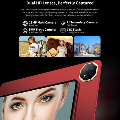 Teclast T60AI WiFi Tablet PC, 6GB+128GB, 12 inch Android 15 Allwinner A733 Octa Core with NPU, T60AI