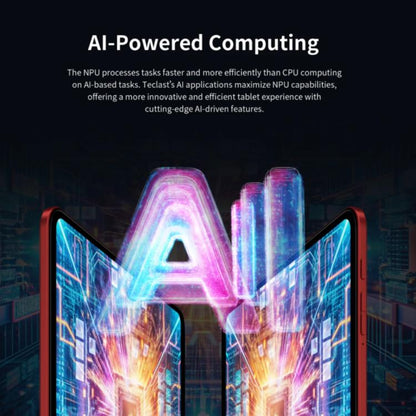 Teclast T60AI WiFi Tablet PC, 6GB+128GB, 12 inch Android 15 Allwinner A733 Octa Core with NPU, T60AI