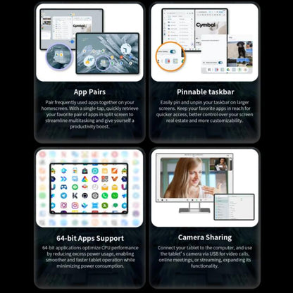 Teclast T60AI WiFi Tablet PC, 6GB+128GB, 12 inch Android 15 Allwinner A733 Octa Core with NPU, T60AI