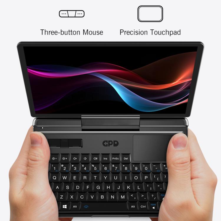 GPD MicroPC 2 Handheld Gaming PC, 16GB+512GB, 7 inch Windows 11 Pro Intel Processor N250, US Plug, WMC2573AU, WMC2573EU, WMC2573UK, WMC2573US
