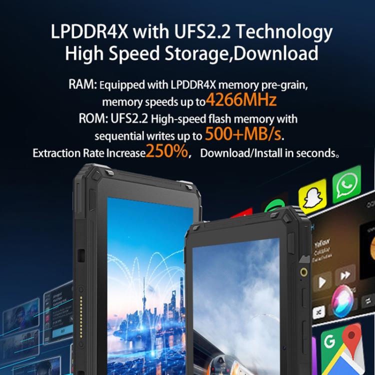 CENAVA A88ST IP68 Rugged Tablet PC, 4GB+64GB, 8 inch Android 11 MTK6771 Octa Core, 4G Network, EU Plug