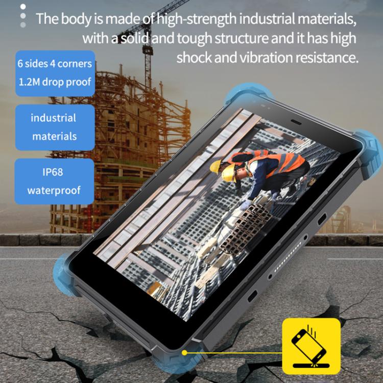 CENAVA W80Y IP68 Rugged Tablet PC, 4GB+64GB, 8 inch Windows 11 Intel Core i5-10210Y Quad Core, EU Plug