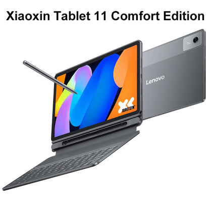 Lenovo Xiaoxin Pad 11 Paperlike Screen, 11 inch WiFi Tablet, 8GB+128GB, Android 15, MediaTek Dimensity 6300 Octa Core,US Plug, 8GB+128GB Soft Light Screen