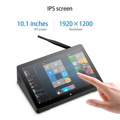 PiPo H10PRO All-in-One Mini PC, 10.1 inch, 16GB+128GB, Windows 11 Intel Alder Lake N100 Quad Core, US Plug, H10PRO 16GB+128GB