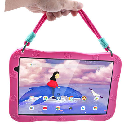 Boxchip D11 WiFi Kid Tablet PC with Silicone Case, 3GB+32GB, 10.1 inch Android 15 Allwinner A333 5-Core CPU, US Plug, WMC4211AU, WMC4211EU, WMC4211UK, WMC4211US