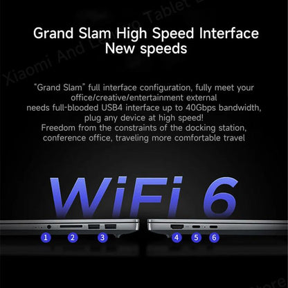 Lenovo XiaoXin Pro 14 2024 Laptop, 14 inch, 32GB+1TB, Windows 11, AMD Ryzen 7 8845H 8-Core, US Plug, XiaoXin Pro 14 2024