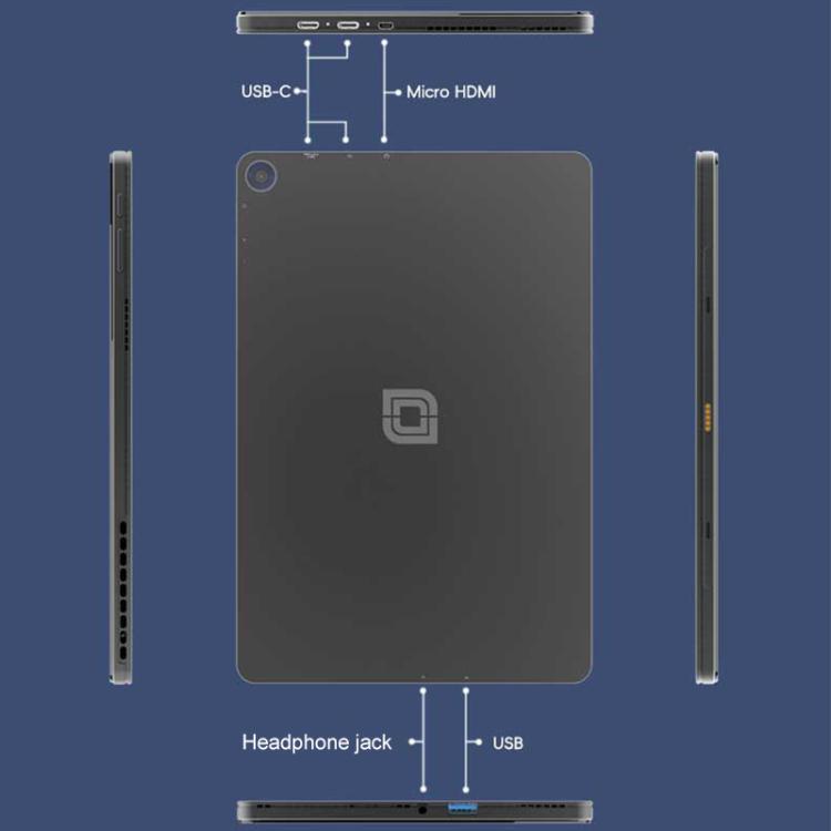 Jumper EZpad V10 Plus Tablet PC, 8GB+256GB, 10.1 inch Windows 11 OS Intel Pentium Gold 6500Y Dual Core, US Plug, 8GB+256GB